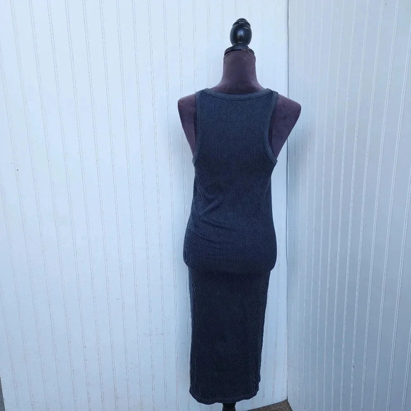 ALMOST FAMOUS Womens Gray Sleeveless Knee Length Sweater Dress S/M - Picture 6 of 12